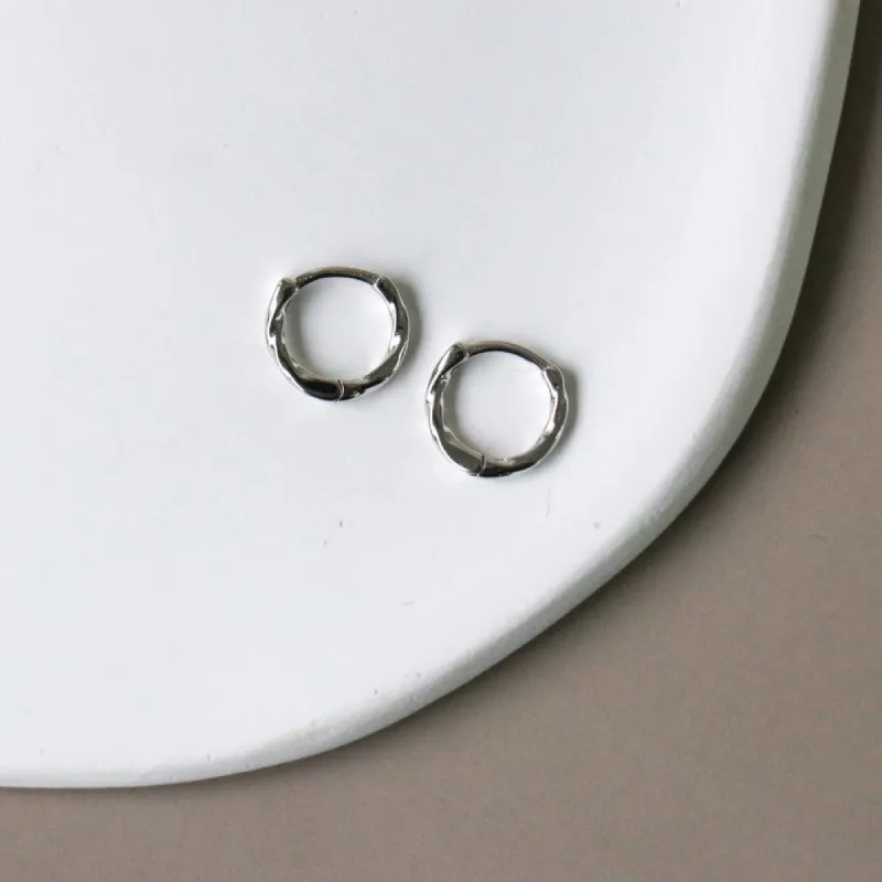Horace Jewelry - Small slightly twisted hoop earrings Slipa sold by Reitmans