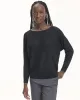 Long-Sleeve Boat-Neck Merino-Blend Sweater sold by Reitmans
