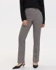 Straight-Leg High-Rise Houndstooth Pants - The Iconic (R) - Tall sold by Reitmans
