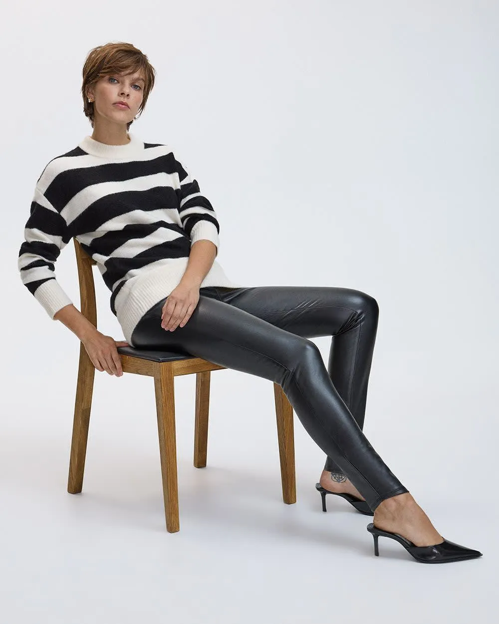 Faux Leather Legging sold by Reitmans product image thumbnail 4