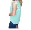 ANDREE BY UNIT - Gauze Keyhole Neckline Blouse sold by Reitmans