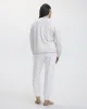 Long-Sleeve Crew-Neck French Terry Sweater - Mary Berg x Reitmans sold by Reitmans