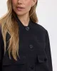 Buttoned-Down Bomber Jacket sold by Reitmans
