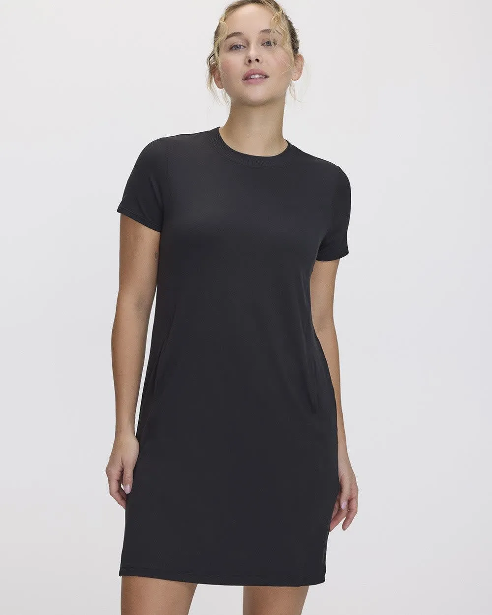 Short-Sleeve T-Shirt Dress - Dry-Lux (R) Hyba sold by Reitmans product image thumbnail 3