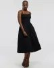 Sleeveless Midi Dress with Sweetheart Neckline - Toni Fifi. x Reitmans sold by Reitmans