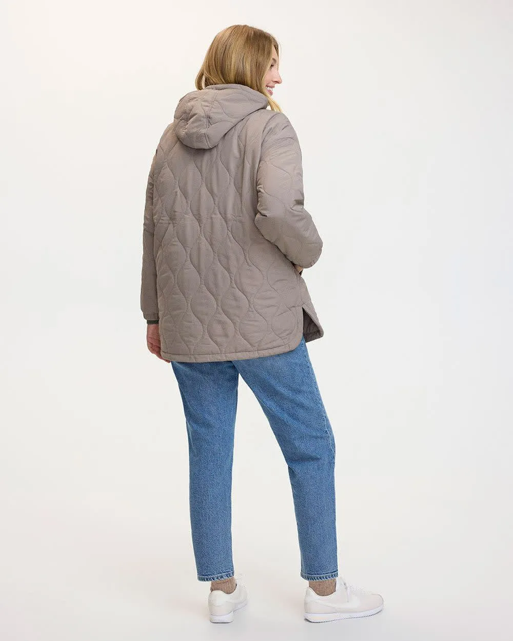 Quilted Jacket with Removable Hood sold by Reitmans product image thumbnail 2