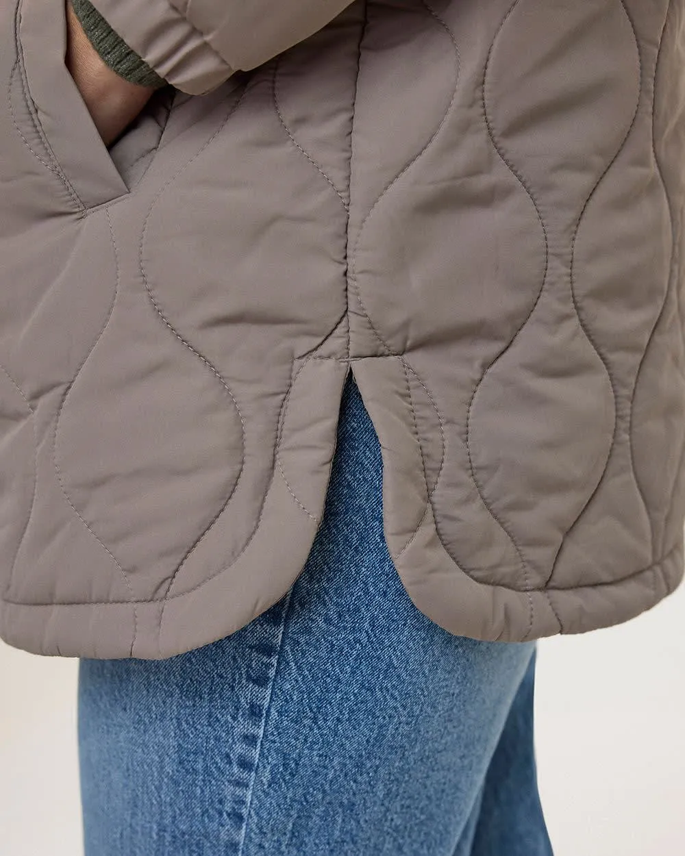 Quilted Jacket with Removable Hood sold by Reitmans product image thumbnail 5