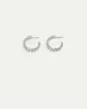 Open Hoops with Rhinestones sold by Reitmans