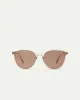 Round Sunglasses with Brown Lenses sold by Reitmans