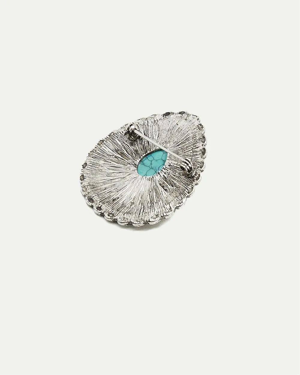 Trendy Broach with Blue Stone sold by Reitmans product image thumbnail 3
