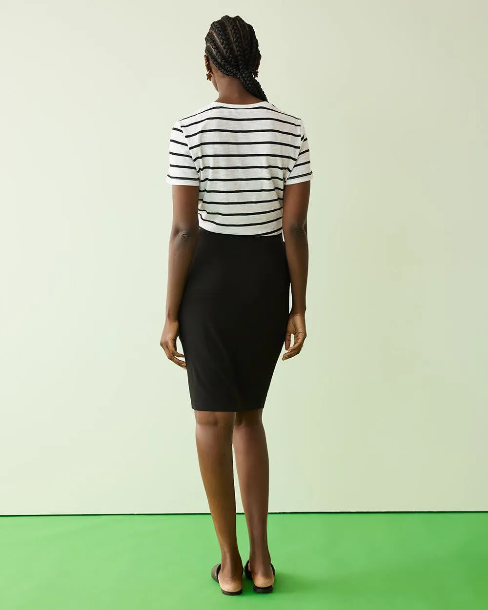 Jersey Pencil Skirt sold by Reitmans product image thumbnail 2