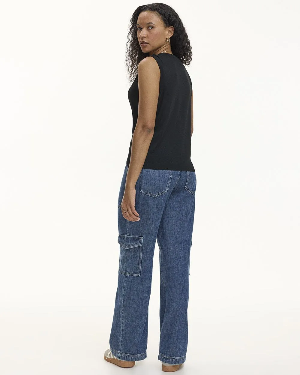 Sleeveless V-Neck Sweater Vest sold by Reitmans product image thumbnail 2