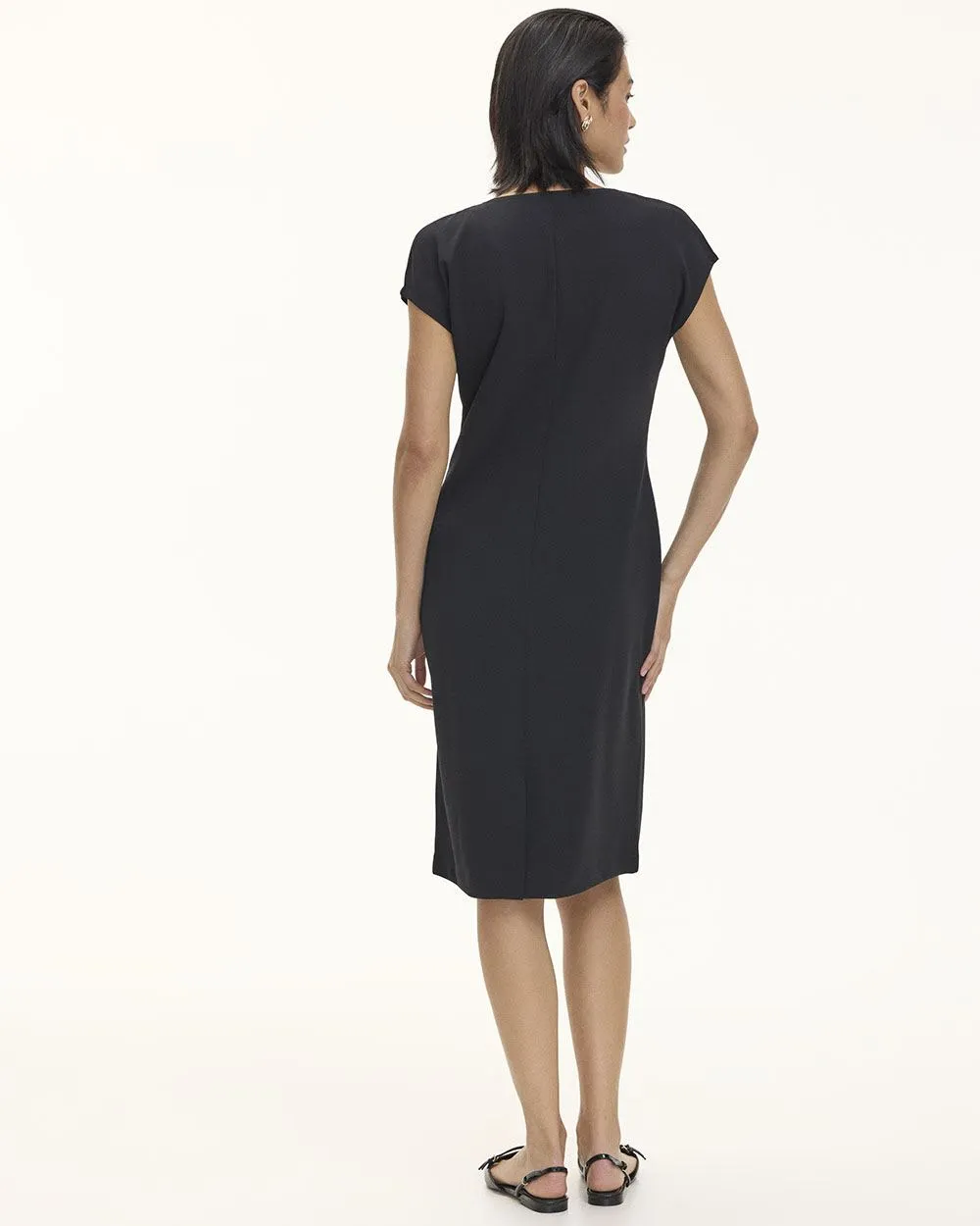 Extended-Sleeve Knit Bodycon Midi Dress sold by Reitmans product image thumbnail 2