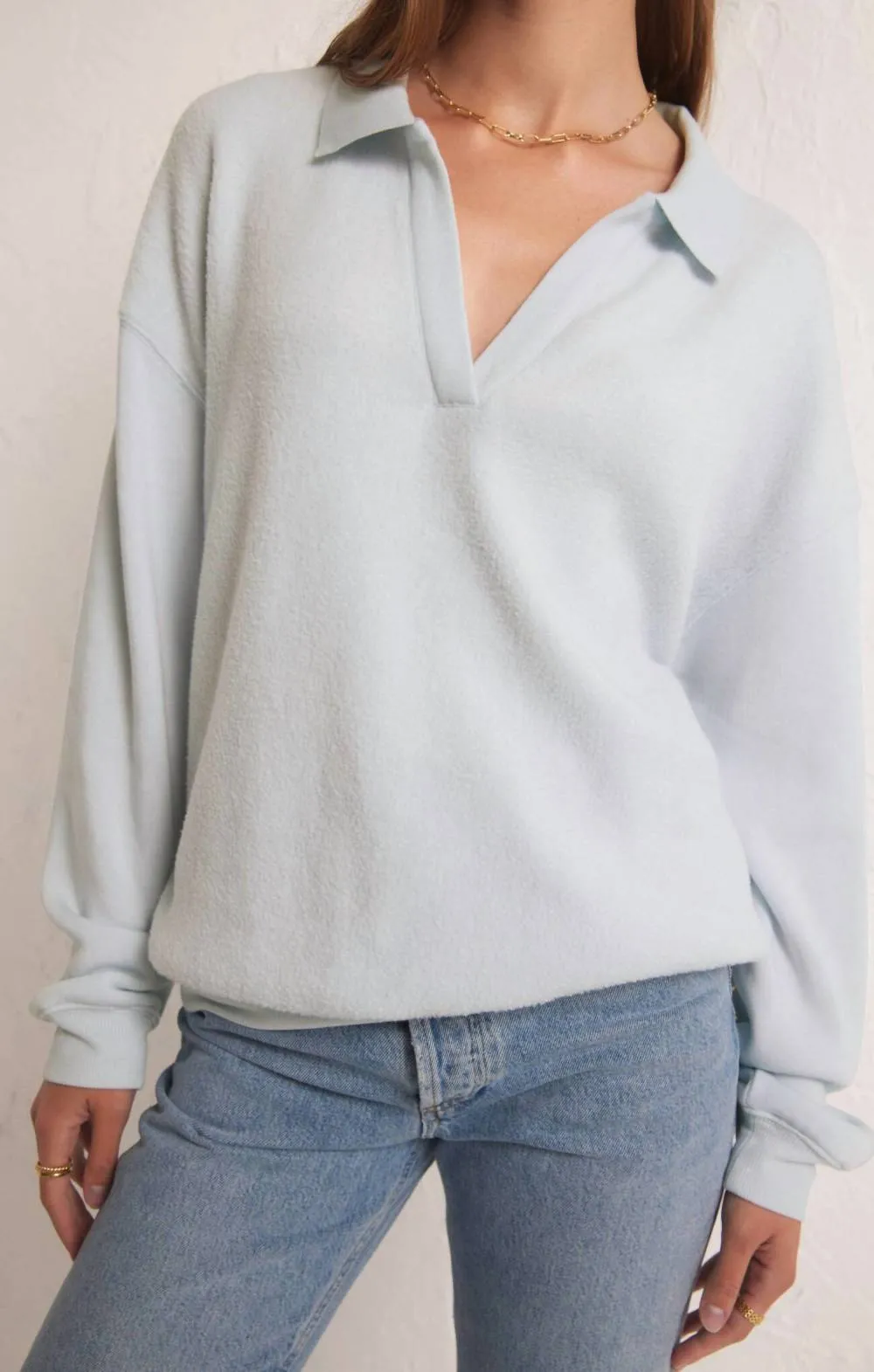 Z Supply - Nico Reverse Fleece Top sold by Reitmans product image thumbnail 2
