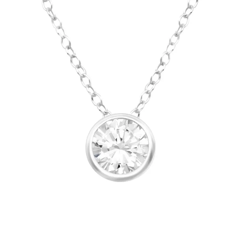 Sterling Silver Dainty Pendant Necklace - Ag Sterling sold by Reitmans