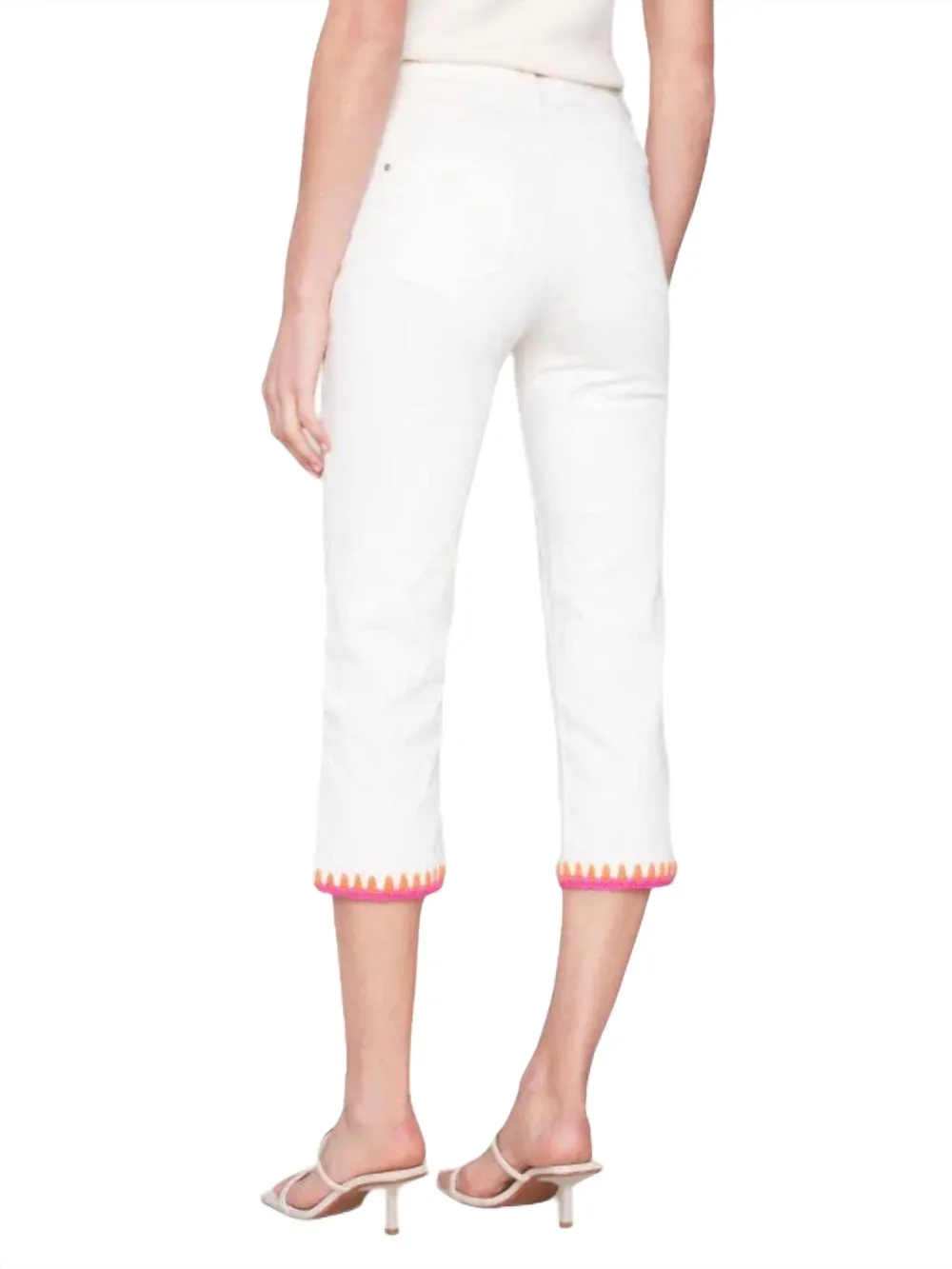 CHARLIE B - Embroidered Stitch Hem Straight Leg Jean sold by Reitmans product image thumbnail 5
