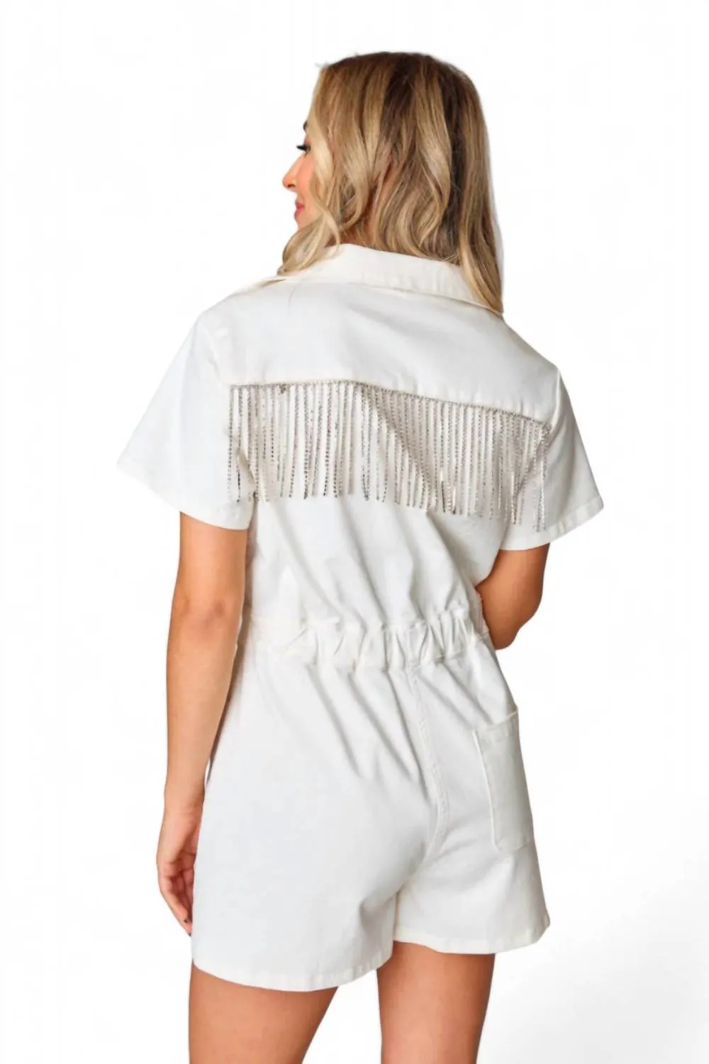 BUDDYLOVE - Jessie Crystal Fringe Romper sold by Reitmans product image thumbnail 2