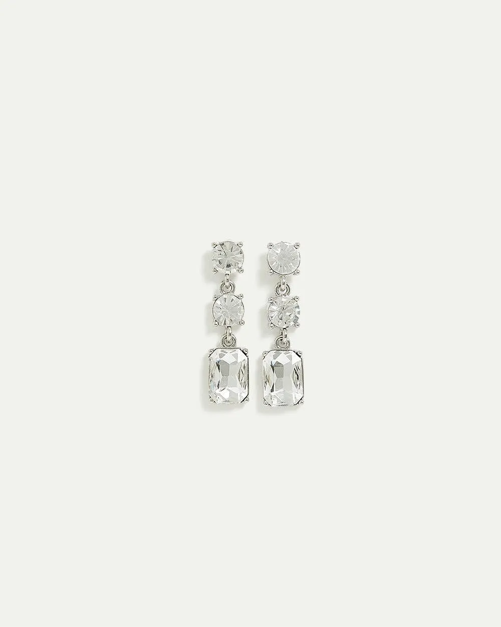 Chandelier Earrings with Rhinestones sold by Reitmans product image thumbnail 2