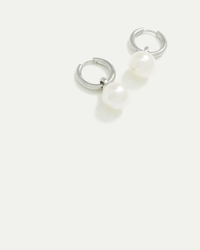 Hoops with Pearl sold by Reitmans