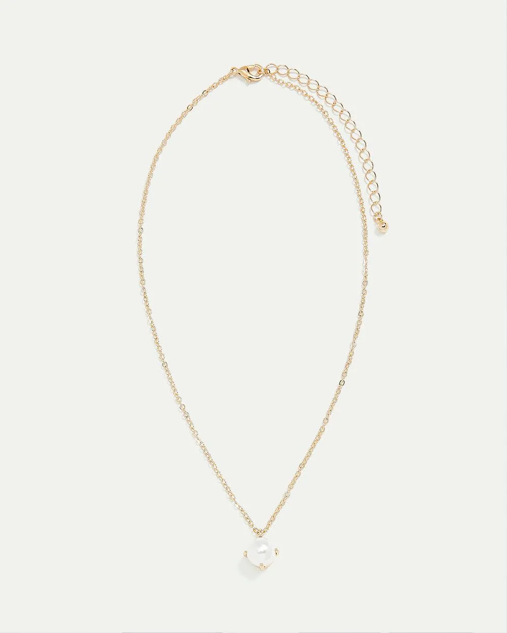 Short Necklace with Pearl sold by Reitmans product image thumbnail 3