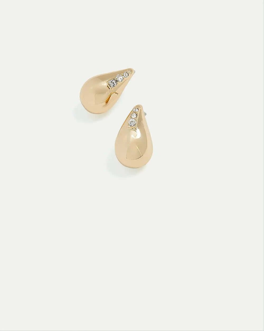 Teardrop Earrings with Rhinestones sold by Reitmans