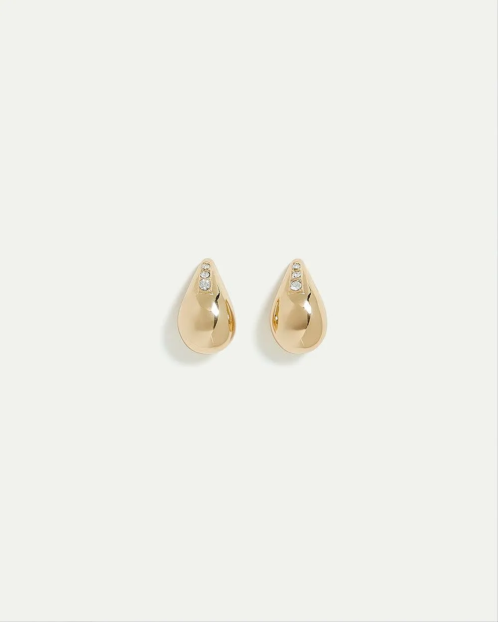 Teardrop Earrings with Rhinestones sold by Reitmans product image thumbnail 2