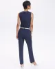 Straight-Leg High-Rise Pinstripe Pants - The Modern Stretch (R) - Petite sold by Reitmans