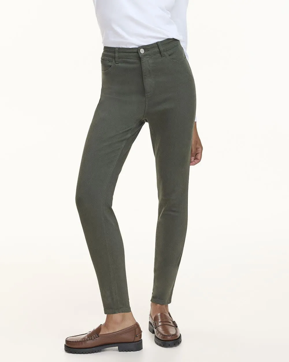 Skinny-Leg High-Rise Jean - The Signature - Petite sold by Reitmans product image thumbnail 3