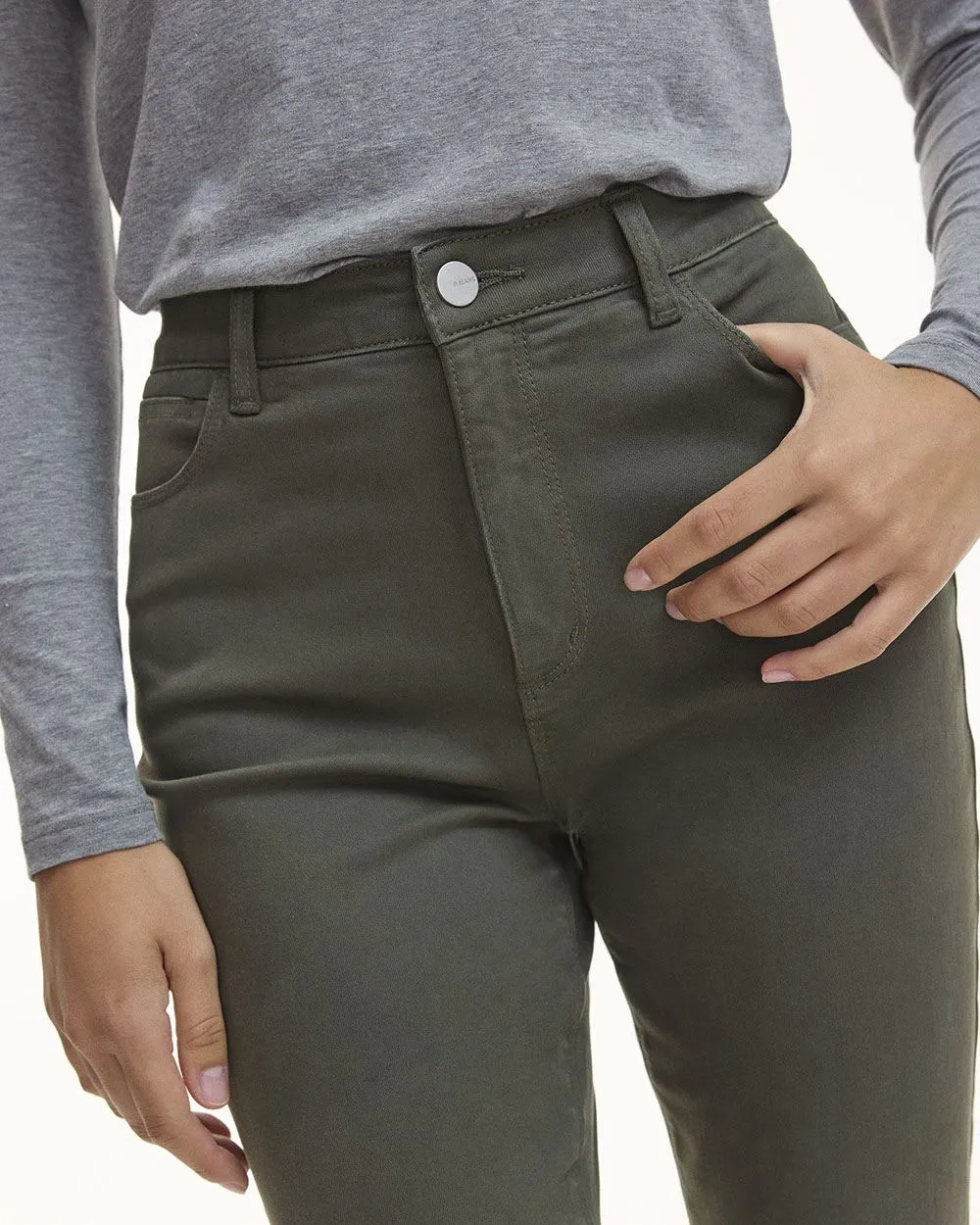 Skinny-Leg High-Rise Jean - The Signature (R) - Curvy Fit sold by Reitmans product image thumbnail 5