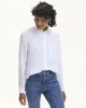Long-Sleeve Buttoned-Down Textured Blouse with Chest Pocket sold by Reitmans