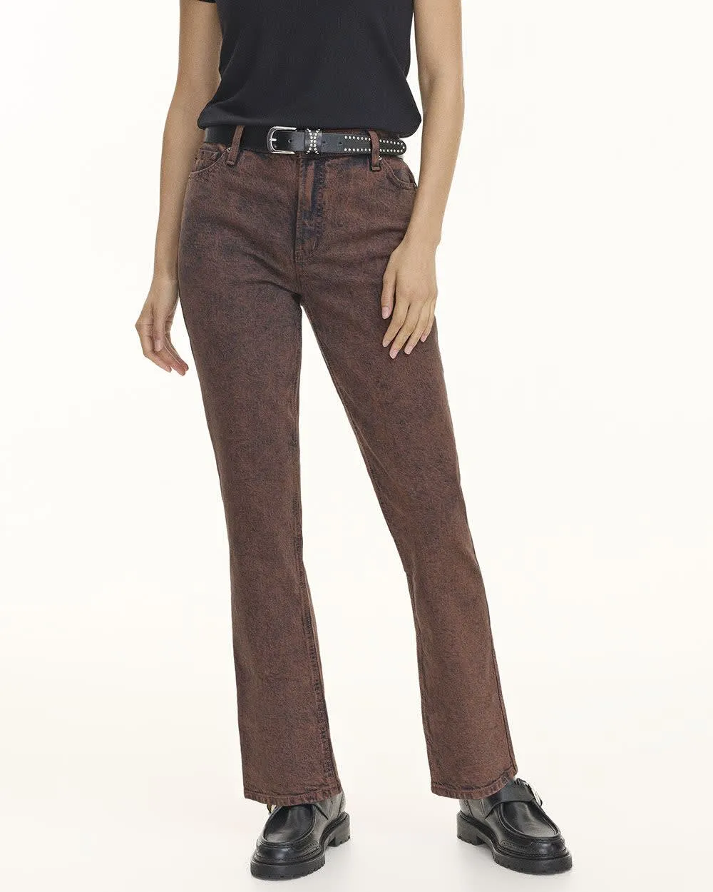 Straight-Leg Mid-Rise Jean sold by Reitmans