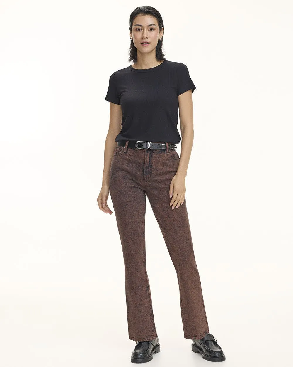 Straight-Leg Mid-Rise Jean sold by Reitmans product image thumbnail 3