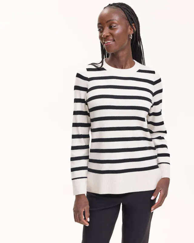 Long-Sleeve Crew-Neck Sweater sold by Reitmans