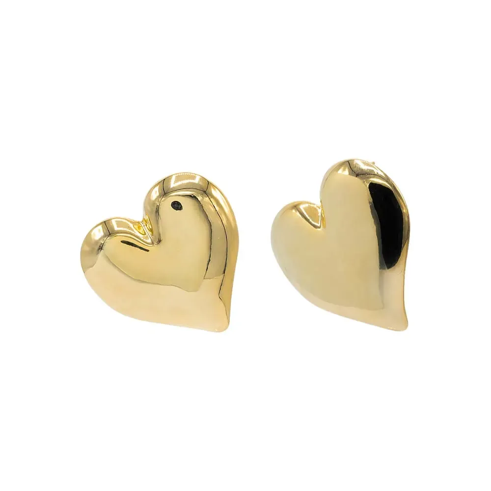 Puffy Chunky Heart Stud Earring sold by Reitmans product image thumbnail 2