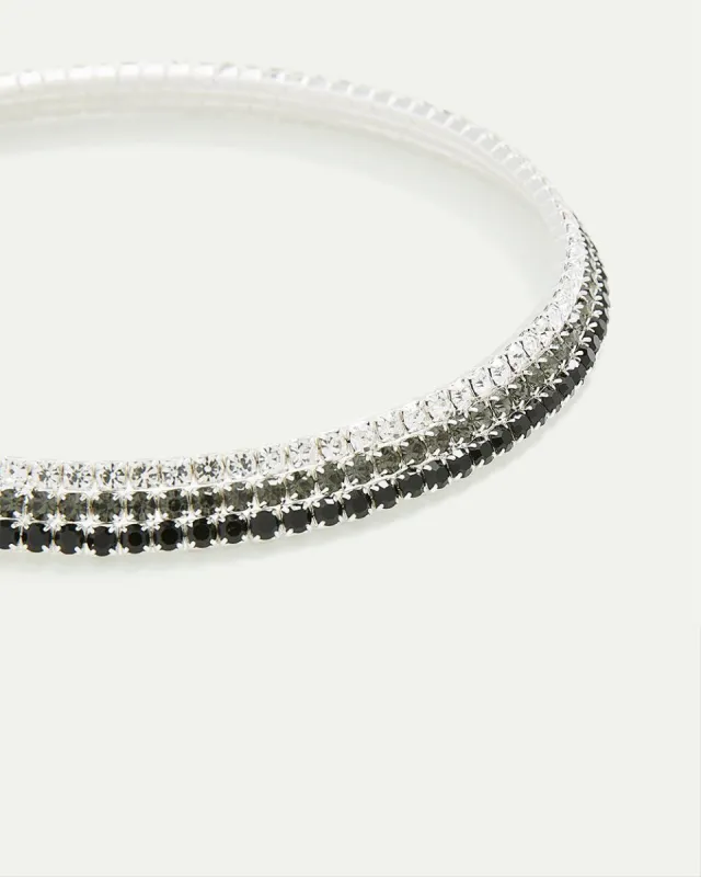 Cuff Necklace with Crystals sold by Reitmans