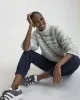 Long-Sleeve Turtle-Neck Herringbone Sweater sold by Reitmans