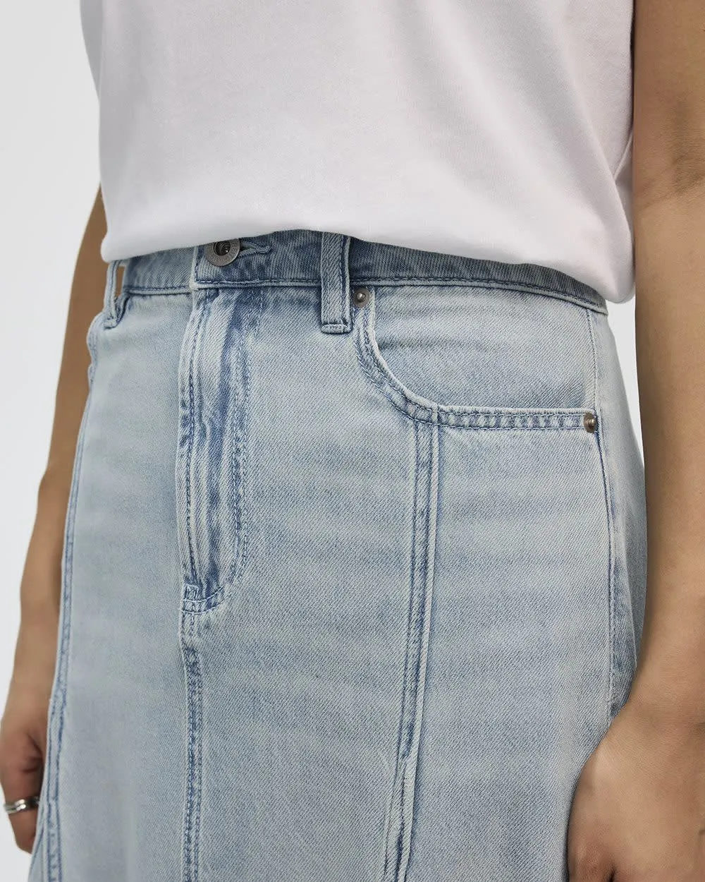 Midi Denim Skirt sold by Reitmans product image thumbnail 5