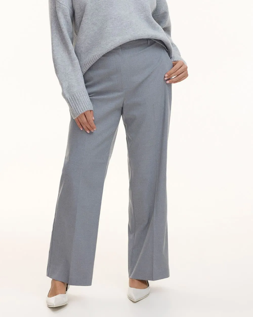 Wide-Leg High-Rise Pant - Tall sold by Reitmans