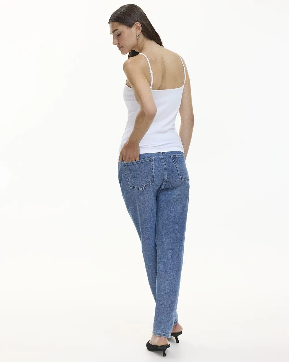 V-Neck Cotton Tank - R Essentials sold by Reitmans product image thumbnail 2