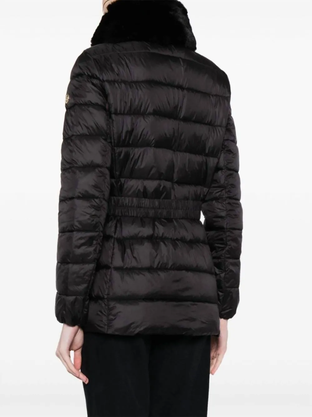 MICHAEL KORS - Faux Fur Collar Belted Lightweight Down Puffer Coat sold by Reitmans product image thumbnail 3