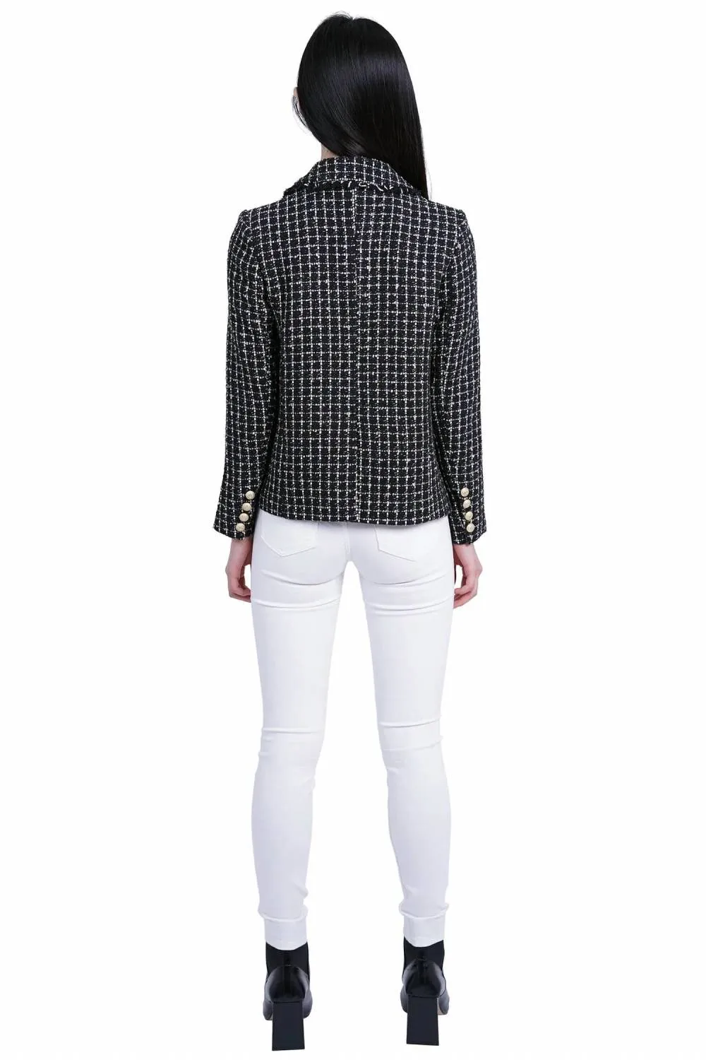 LOVE TOKEN - Angie Tweed Blazer sold by Reitmans product image thumbnail 3