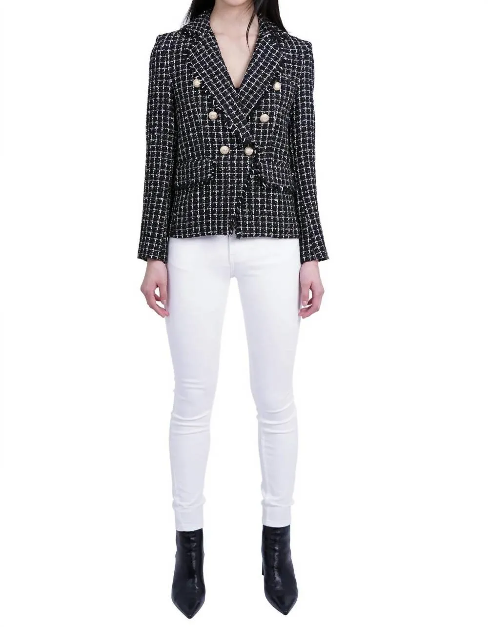 LOVE TOKEN - Angie Tweed Blazer sold by Reitmans product image thumbnail 4