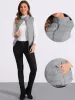 Allegra K - Sleeveless Zip-Up Stand Collar Puffer Vest sold by Reitmans