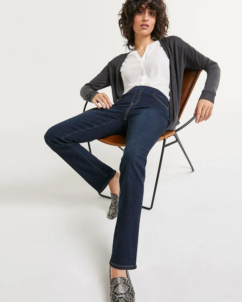 Straight Leg Jeans The Original Comfort sold by Reitmans product image thumbnail 4