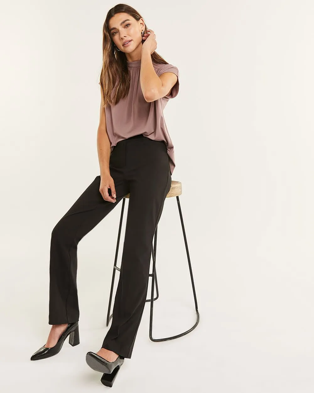 Bootcut High-Rise Pant - The Iconic (R) - Petite sold by Reitmans product image thumbnail 3