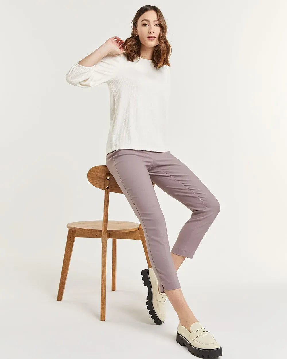High Rise Slim Leg Ankle Pant The Iconic - Tall sold by Reitmans product image thumbnail 4