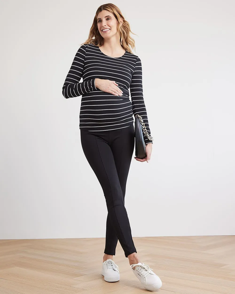 Legging Ankle Pant - Thyme Maternity sold by Reitmans product image thumbnail 2