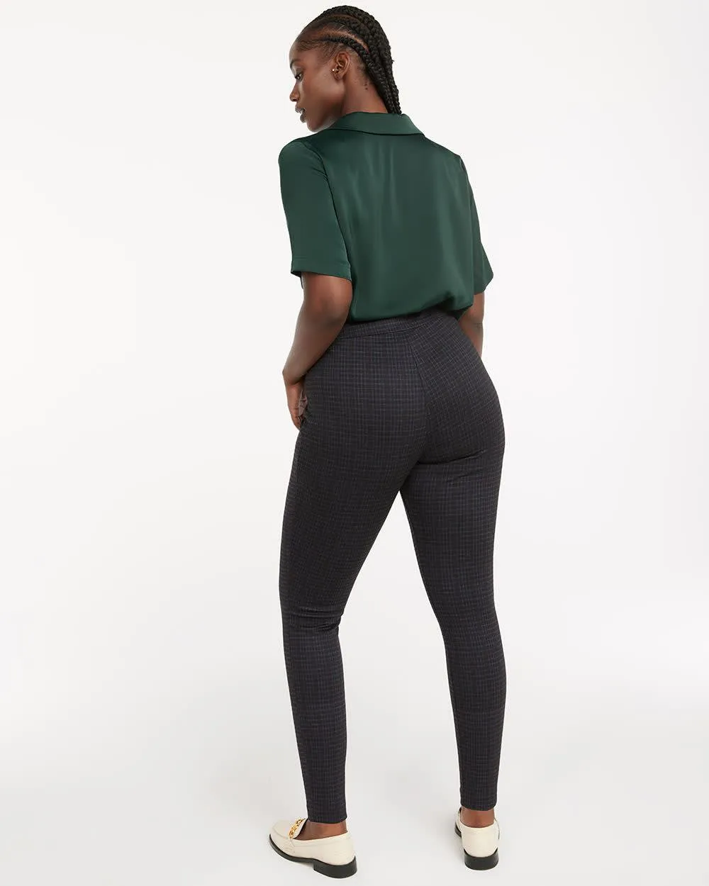 Black Plaid Leggings, The 365 Edition sold by Reitmans product image thumbnail 5