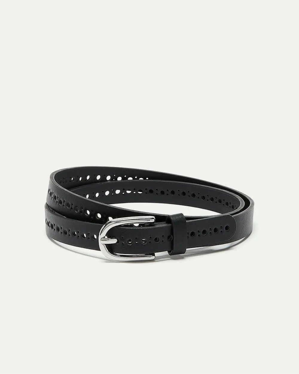Skinny Faux Leather Belt sold by Reitmans