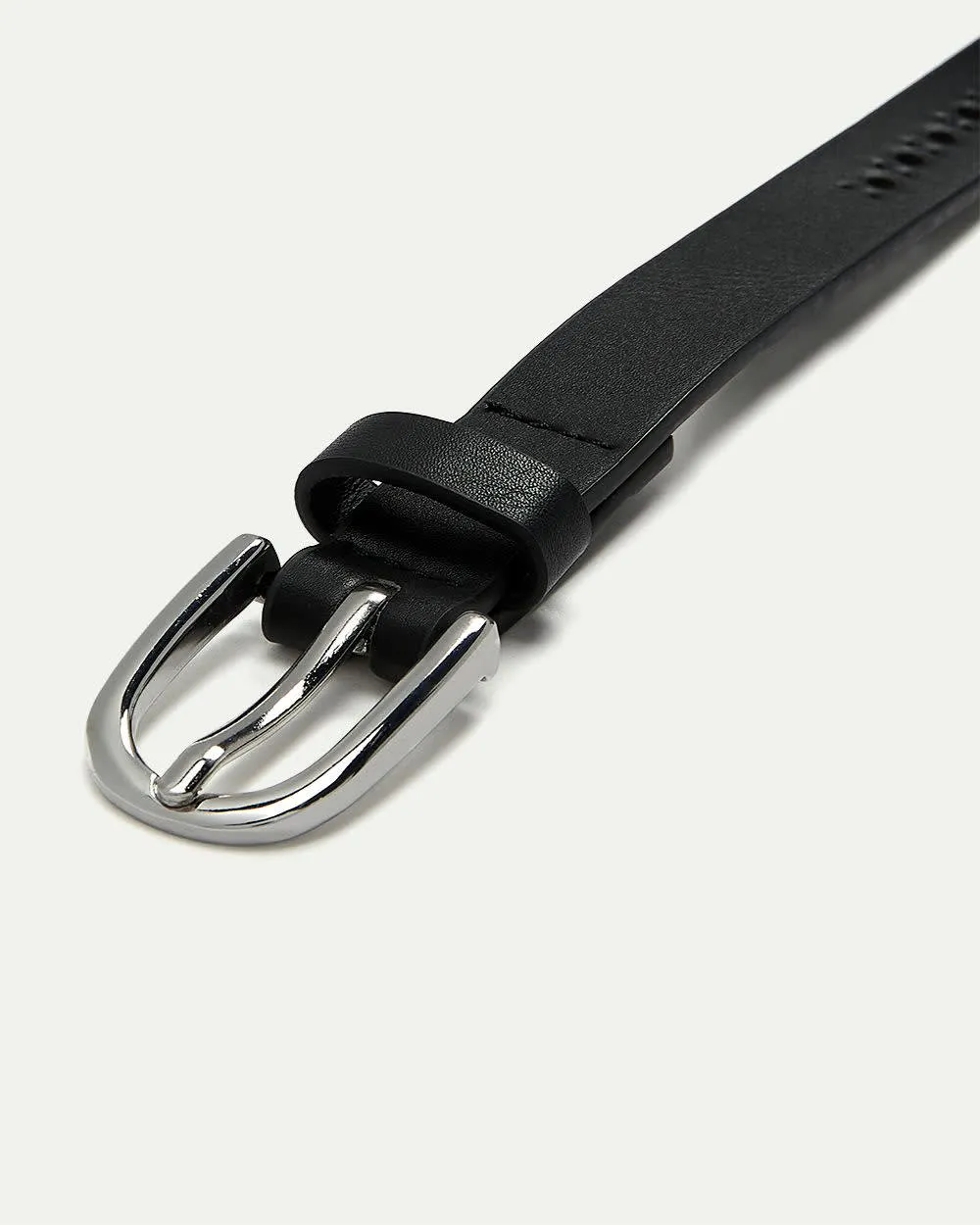 Skinny Faux Leather Belt sold by Reitmans product image thumbnail 2